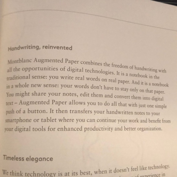 MONTBLANC Augmented Paper Set - Picture 5 of 13